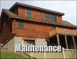  Hillsborough, North Carolina Log Home Maintenance